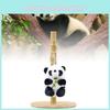 Charming Panda Plush Pendant Cuddly Stuffed Animal Keychain For All Ages
