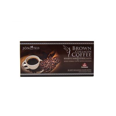 Brown Tea Collagen Coffee Mixed Herbal Coffee with Collagen