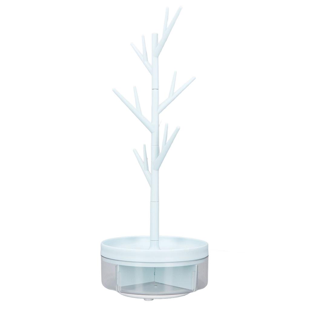 Jewelry Hanging Tree Stand Branch Shape Rotatable Detachable Student Jewelry Storage Display Stand Desktop