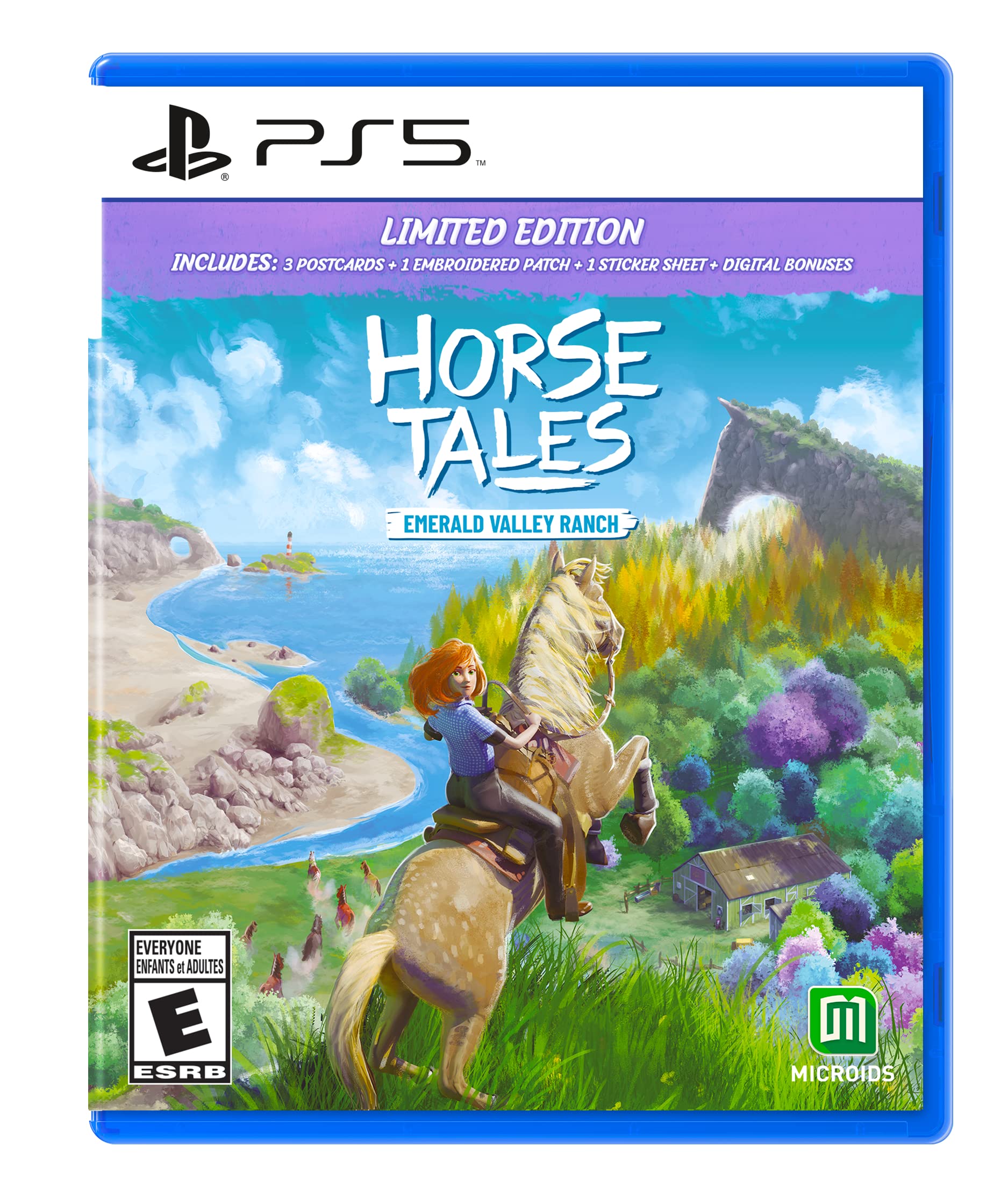 

Horse Emerald Valley Ranch Day 1 Edition North PS5 Tales - (Import version America) -