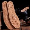 Unisex Breathable Shoe Inserts Sweat Absorbent, Odor-Resistant, Ergonomic Design for All-Day Comfort Black PU Material Durable Shoe Inserts