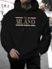 New Arrival for Summer 2026: unisex European and American Style Casual Versatile Fashion Hooded Sweatshirt. Features a  Print with a Simple and Elegan