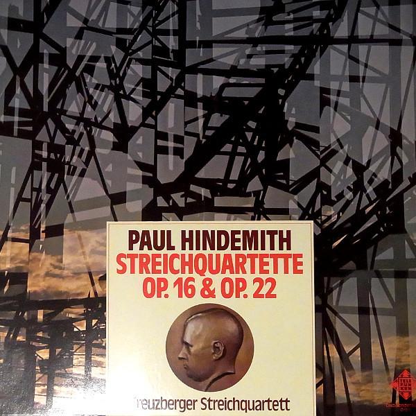 

LP Record KREUZBERGER STREICHQUARTETT - Hindemith Streichquartett Op16 & Op 661538 Telefunken 1976 Germany Classical Used