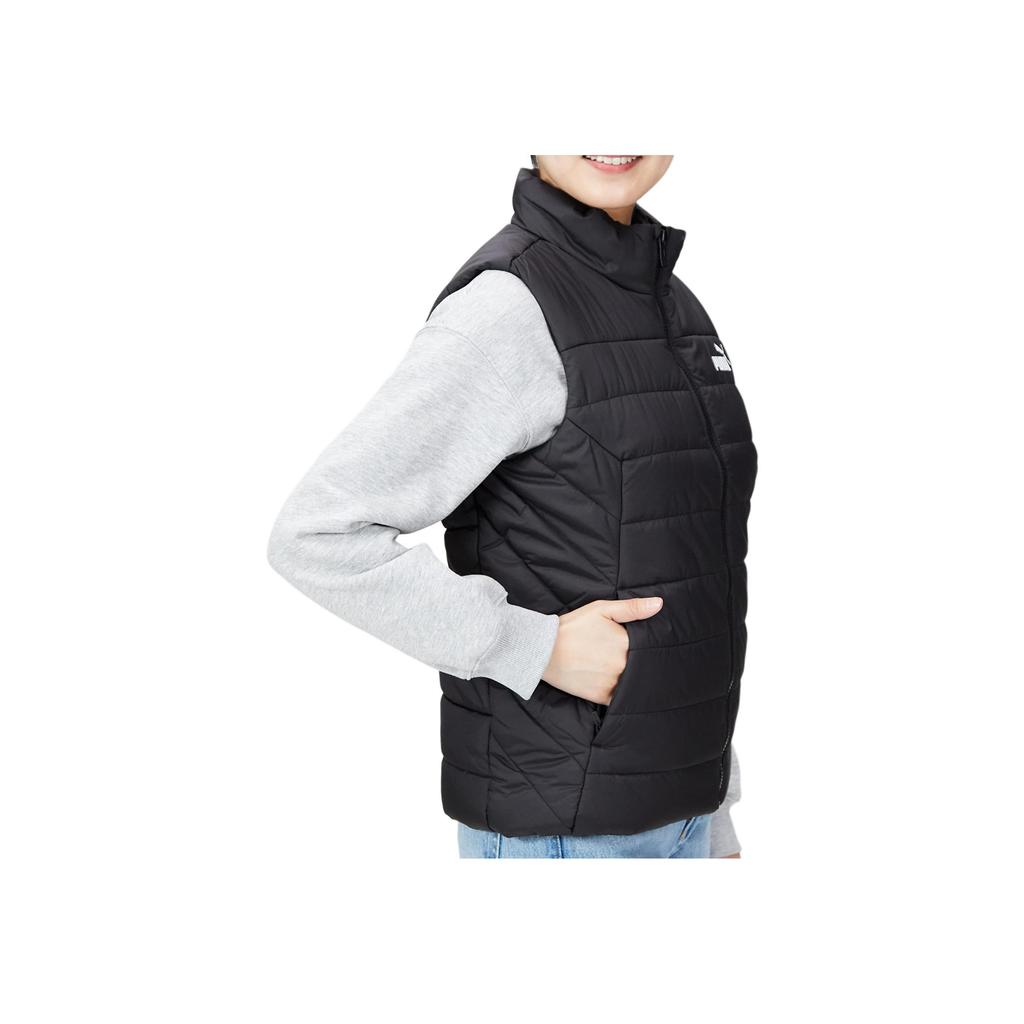 PUMA Unisex Essentials Padded Vest Black 672276-01