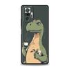 Funny Cute Cartoon Dinosaur Phone Case Cover for Redmi 14C 10C Note 14 13 12 10 11 7 8T K40 K50 Gaming Pro Plus 5G Soft Shell