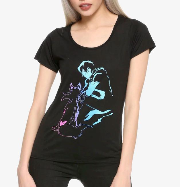 Voltron Legendary Defender KEITH AND COSMOS Girls T-Shirt NEW 100% Authentic Unisex T-Shirt XL