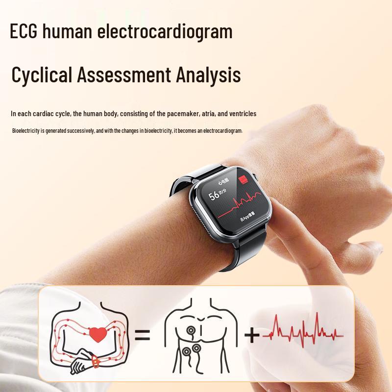 Naaldloos multifunctioneel gezondheidssmartwatch (CN-versie)