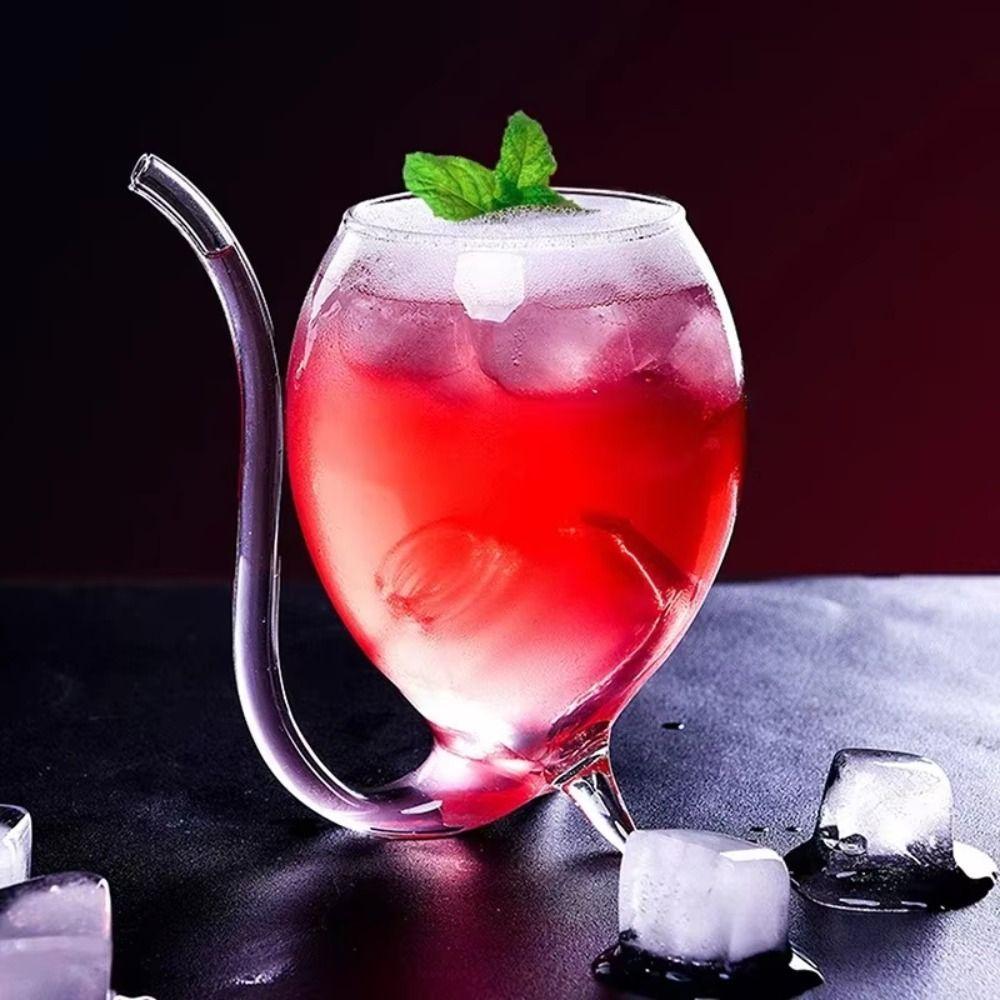 Party Supplies Transparent Cocktail Glass Juices Funny Champagne Cup Drink Cup Creative Goblet Home