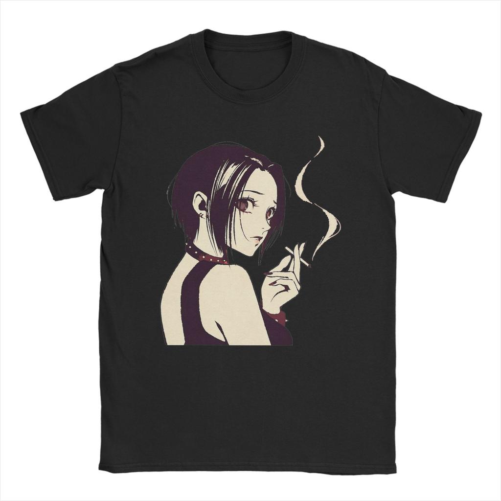 Streetwear NANA Osaki Black Stones T-Shirt Unisex Baumwolle Kurzarm Manga & Anime BLAST Rundhals Sommer Oberteile