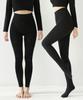 Sigeullag Women'S High-Stretch Fleece-Lined Leggings 3-Pack (With Feet / Without Feet)