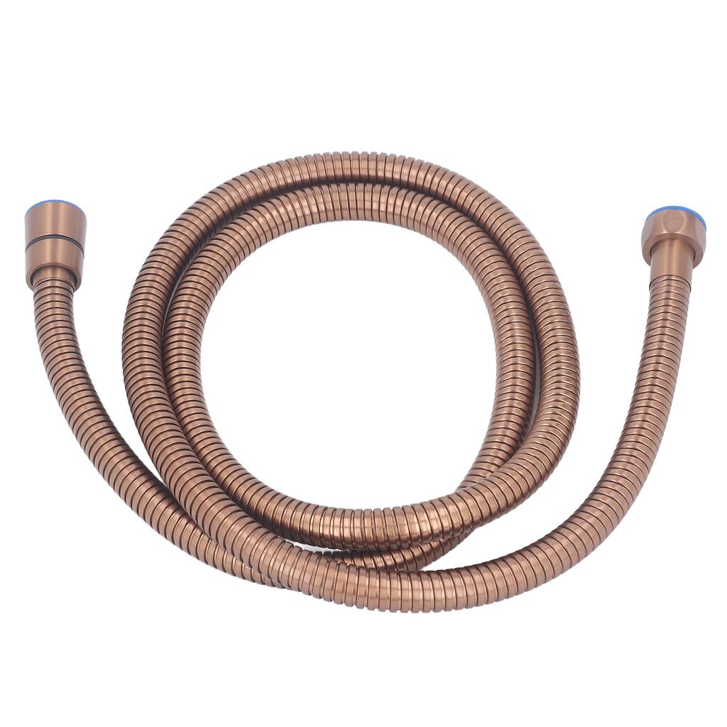Shower Hose Cold Hot Dual Control Stainless Steel Flexible Pipe for Bathroom Water Heater 1.5 Meter