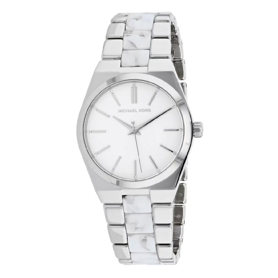 

Новые женские часы Michael Kors MK6649 Channing с кварцевым механизмом и белым циферблатом белый