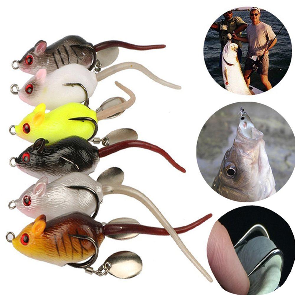 

Горячие реалистичные глаза Воблеры Пресноводная блесна Змееголовые крючки Мягкая приманка для мыши Рыболовные приманки