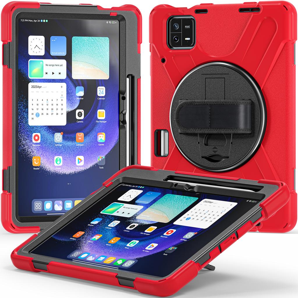 360 Full Body Cover Tablet Protective Case for Xiaomi Mi Pad 6 Pro Case With Pen Holder