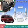 For Volkswagen VW Transporter T5 T6 SWB 2004~2024 2016 2018 Car Anti UV Windshield Sunshade Sunshades Sun Cover Accessories