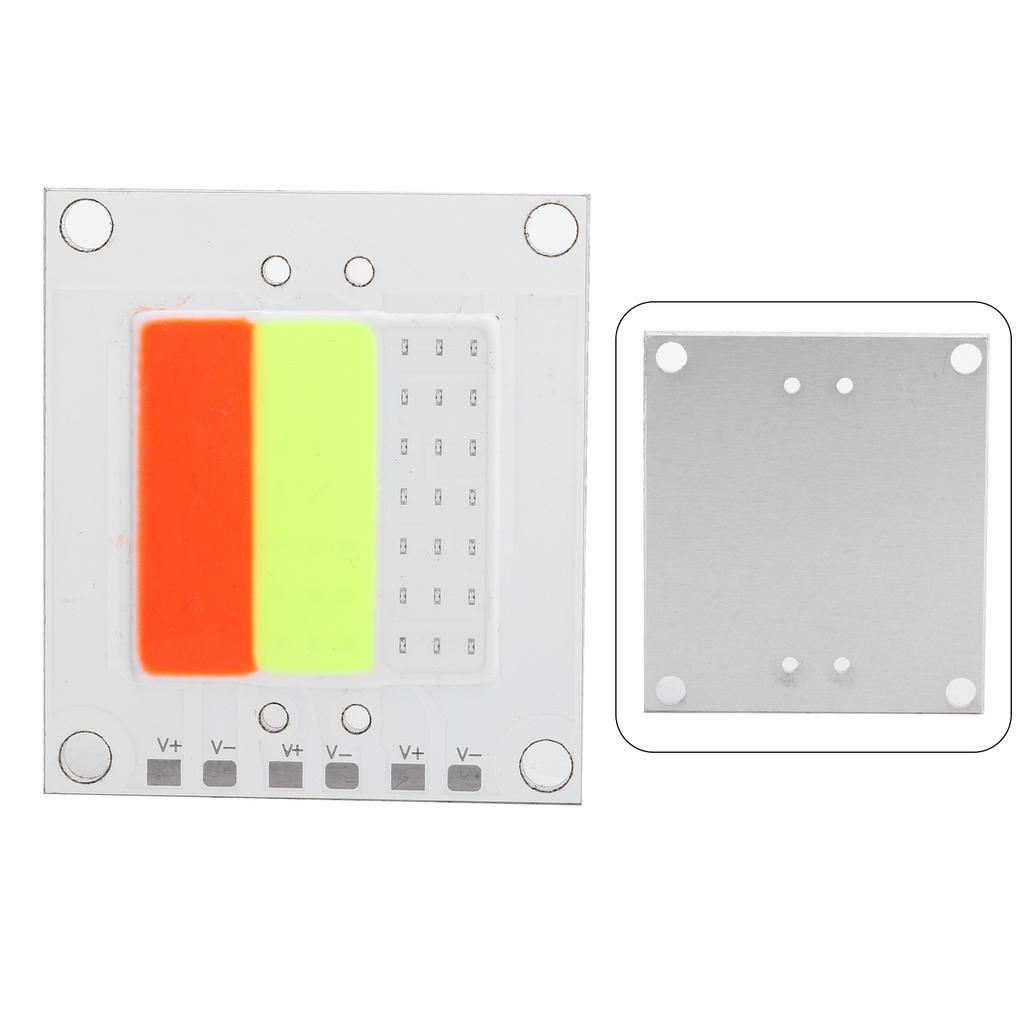 40X45mm 50W LED Integrated Light Source High Power COB Bulb Flood Light Red Green Blue