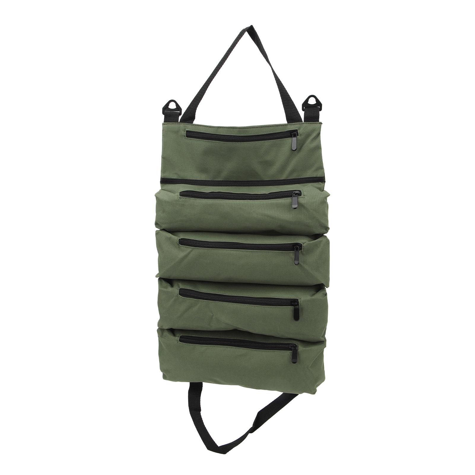 

Сумка для хранения инструментов Портативная многофункциональная с плавной металлической молнией Большой вместимости Сумка для инструментов для