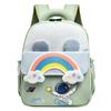 Schoolbag Creative Rainbow Children's Backpack Boys and Girls Travel Lightweight Backpack Soft Moe Kindergarten Elementary School Bag