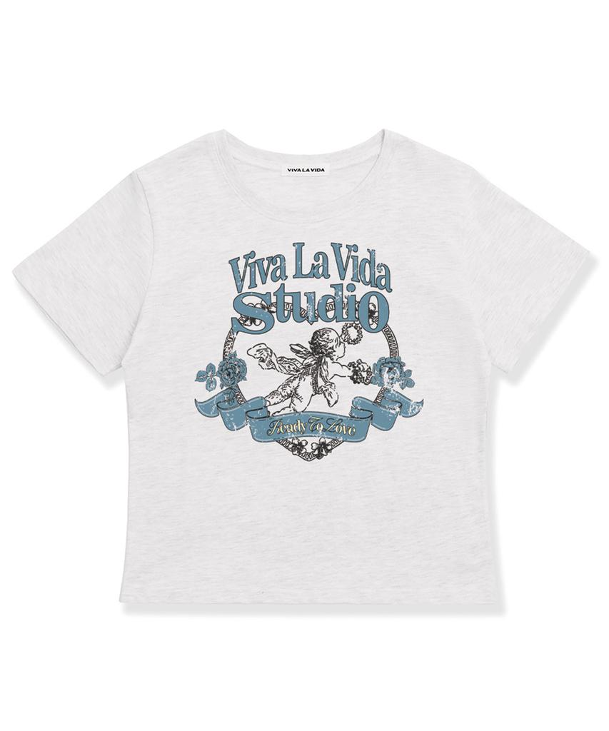 Bibalabida Celestial Crop Short Sleeve T-Shirt