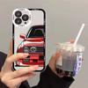 Japan JDM Sports Car Phone Case For IPhone 16 15 14 13 12 11 Pro Max XS X XR SE 2020 2022 Plus Mini Protective Cover