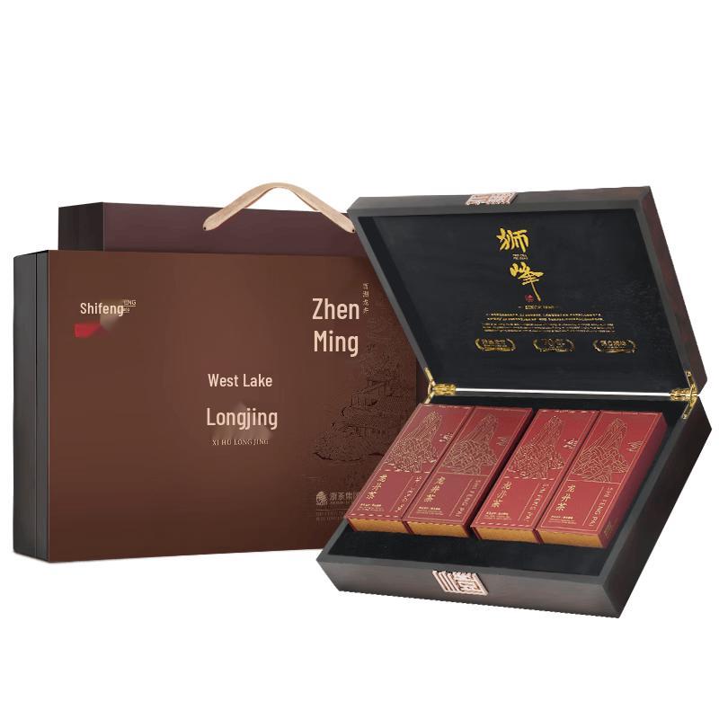 Зеленый чай Шифэн Минцянь West Lake Longjing 320 г Подарочная коробка