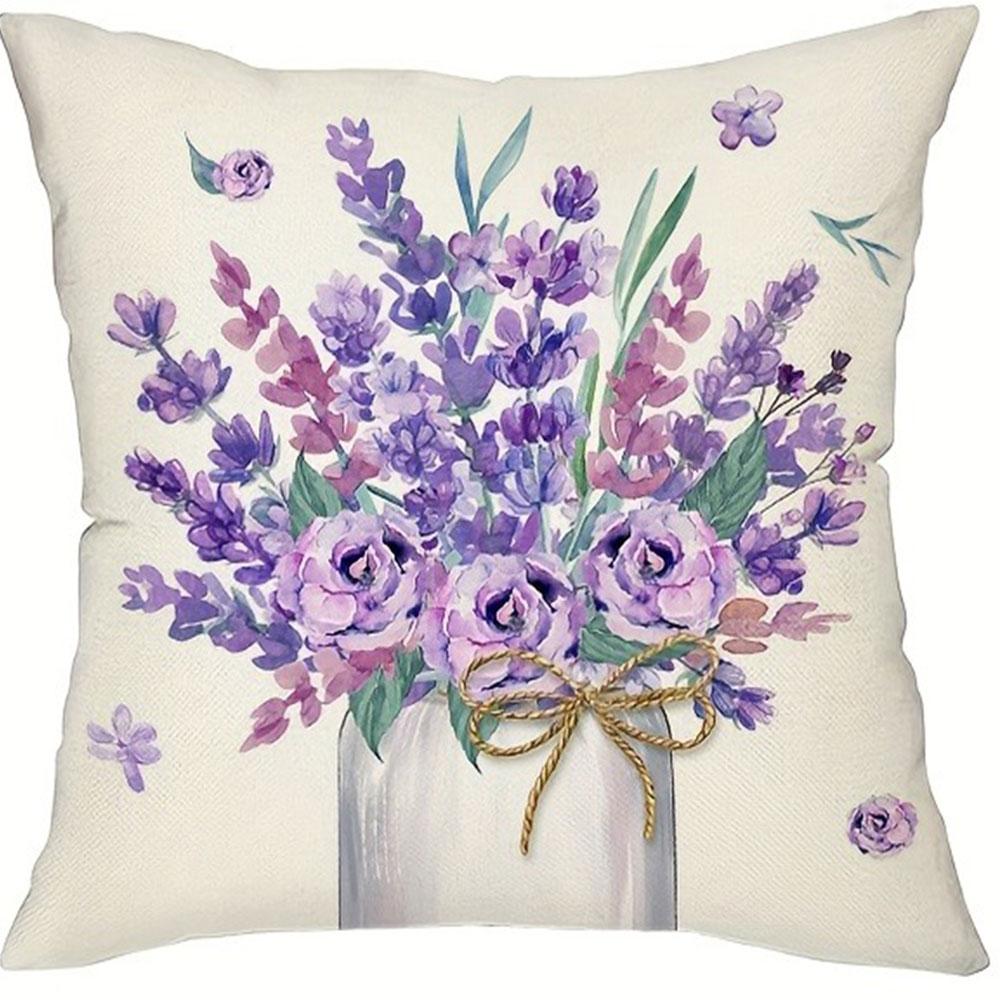 Imbuing Elegant Feelings In Pillowcases Cover Bedroom Sofa Decoration Polyester Cushion Cover with Zipper
