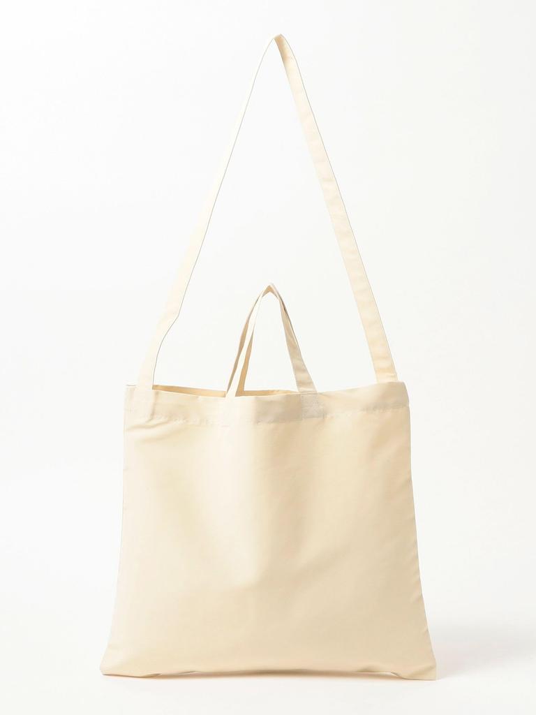 Beams Canvas Bag Logo Shoulder Bag FREE Men's OFF_WHT