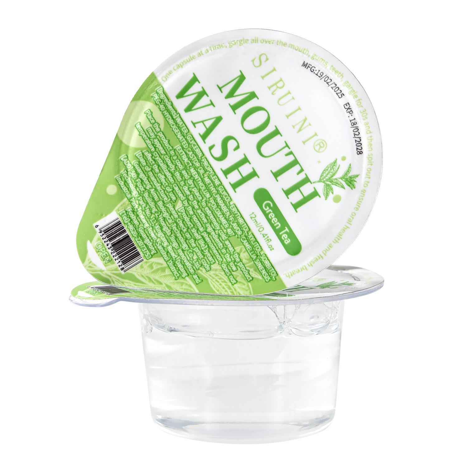 

Disposable Jelly Cup Mouthwash Travel Portable Oral Cleaning Hotel Homestay Supplies 2