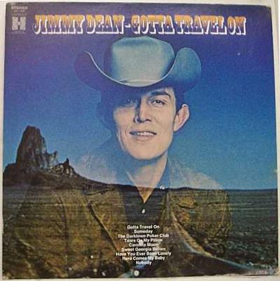 LP Record JIMMY DEAN - Gotta Travel On HS11356 Harmony 1969 US Folk Used