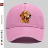 pc Cute Golden Retriever Print Baseball Cap Pet Portrait Design Decorative Hat Comfortable Lightweight Headwear Adjustable S