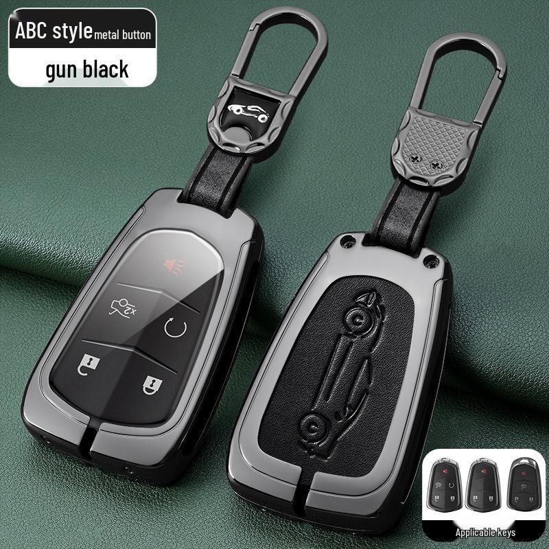 Cadillac XT5, CT5, XT4, XT6, CT6, XTS, ATSL, CT4 Premium Metal Key Cover