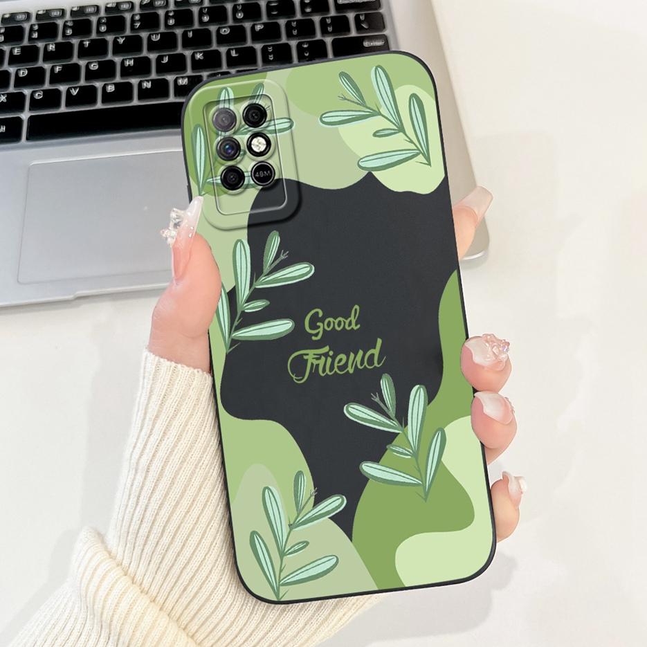Für Infinix Note 8i Hülle X683 X683B Luxus Kunst Bemalte Abdeckung Weiche TPU Handyhülle Für Infinix Note 8 X692 Note8 Note8i Rückseite