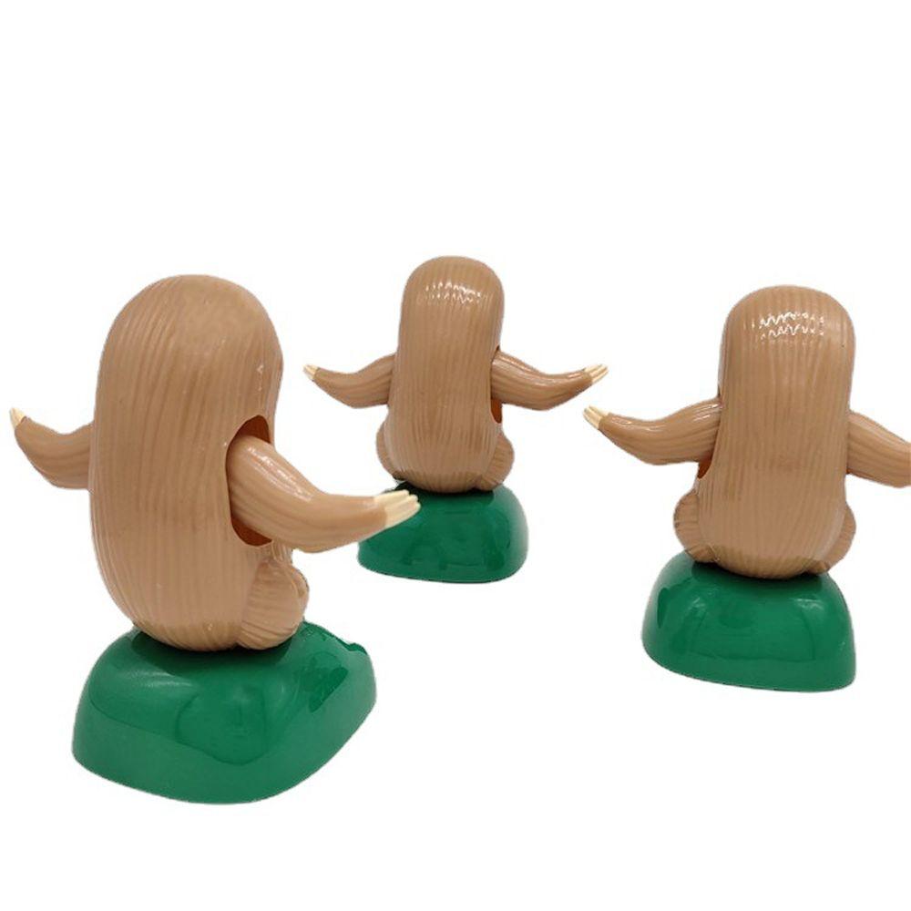 Dolls Dancing Flip Dolls Bobbling Head Toys Solar Powered Sloth Solar Swing Alpaca Swing Animal