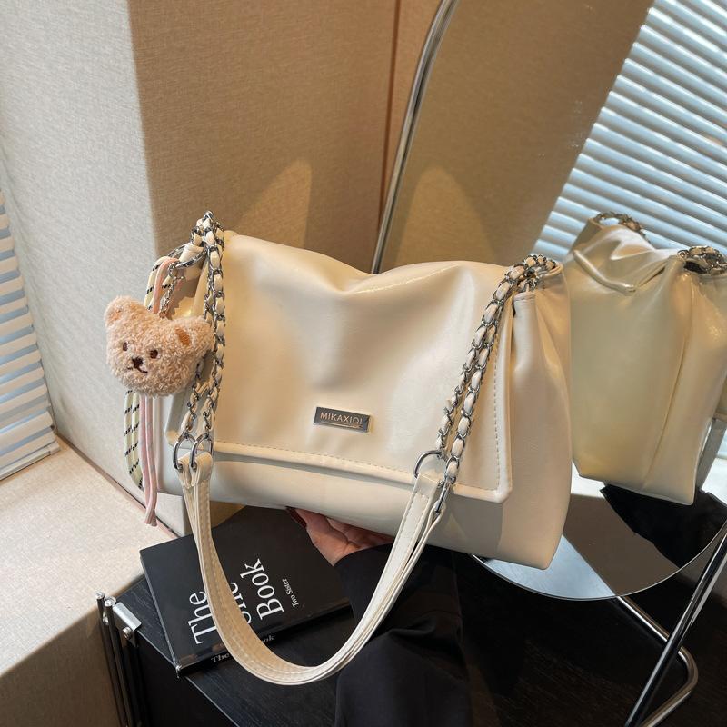 Leisure Work Commuter Bag Women's Large-capacity New Versatile Chain Shoulder Bag Fashion Tote Bag