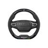 Suede Carbon Fiber Genuine Leather Steering Wheel Cover for Baojun RS3 RM5 E200 RS5 E300 Valli