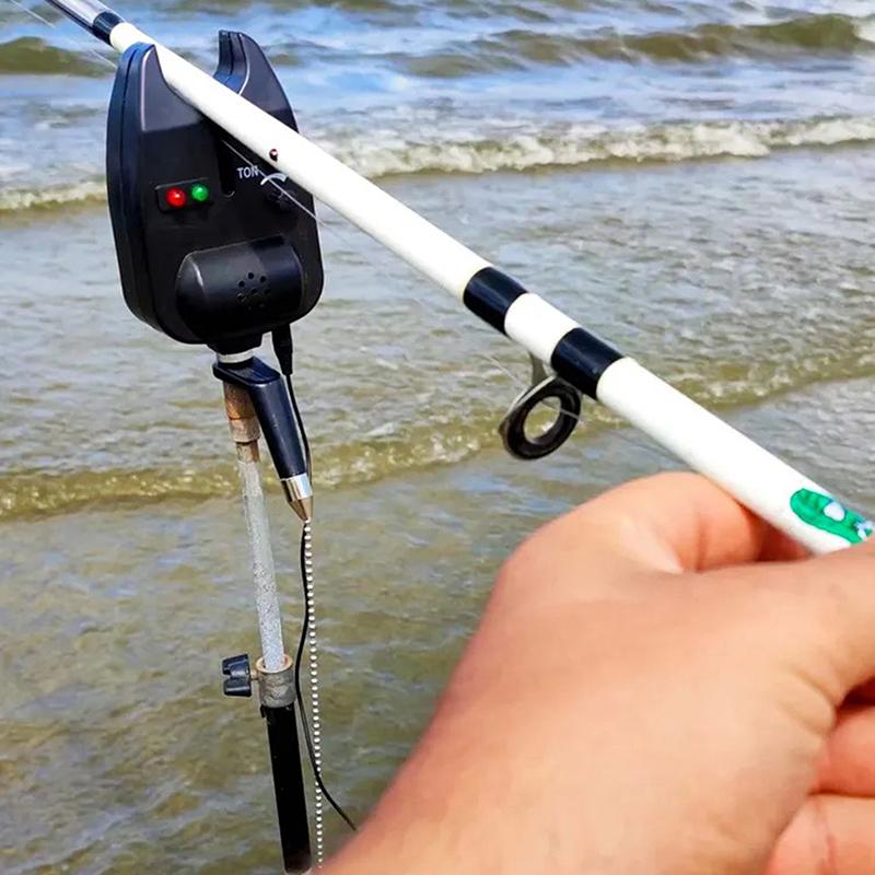 Hot Sale Carp Fishing Bite Alarm With LED Light Annunciator For Carp Fishing Tackle Equipment Fishing Alarm Indicator Fish Bell