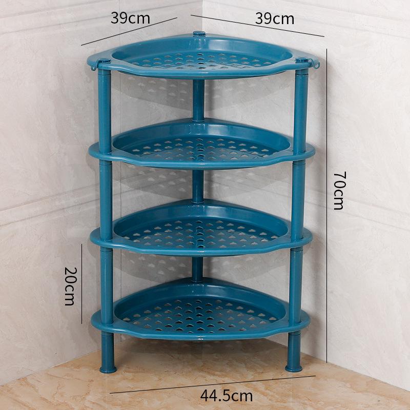 Multi-layer Storage Rack for Kitchen and Bathroom