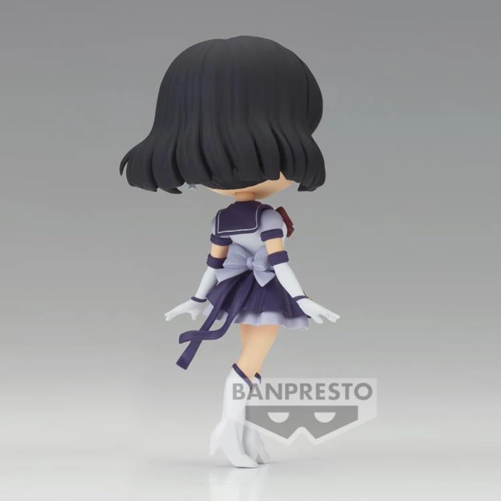 Banpresto Q Posket ETERNAL SAILOR SATURN B Figure 5.5 Inches Tall Collectible Toy