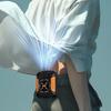 USB Charging Waist Fan With 14000 RPM Wind Speed For Workouts Waist-hanging Fan Hanging Waist Fan