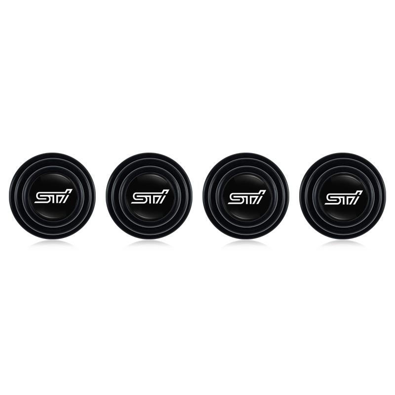 Car Door Shockproof Gasket Shock Absorbing Buffer Pad Sticker For Subaru STI Impreza Legacy BRZ WRX XV Forester Outback Ascent