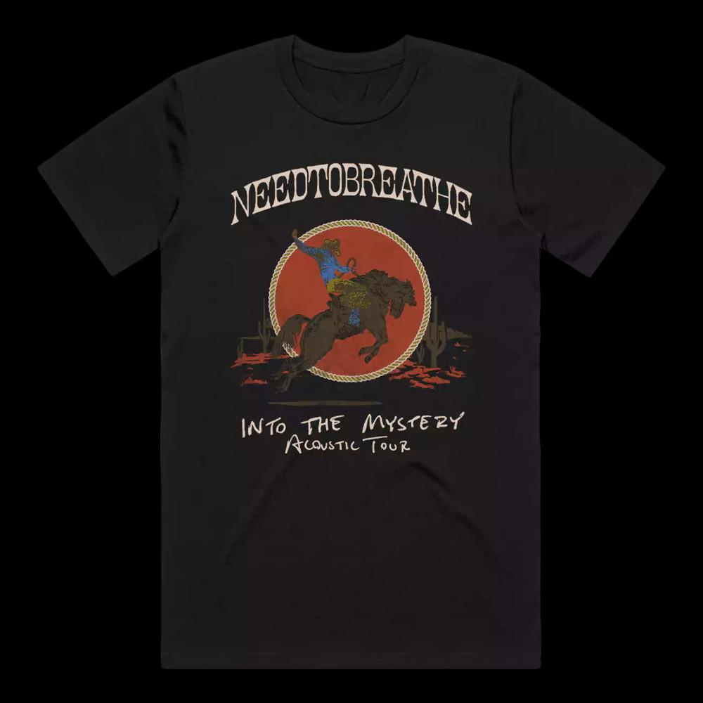 NEEDTOBREATHE Music For Lovers Black T-Shirt Cotton Full Size Unisex T-Shirt S