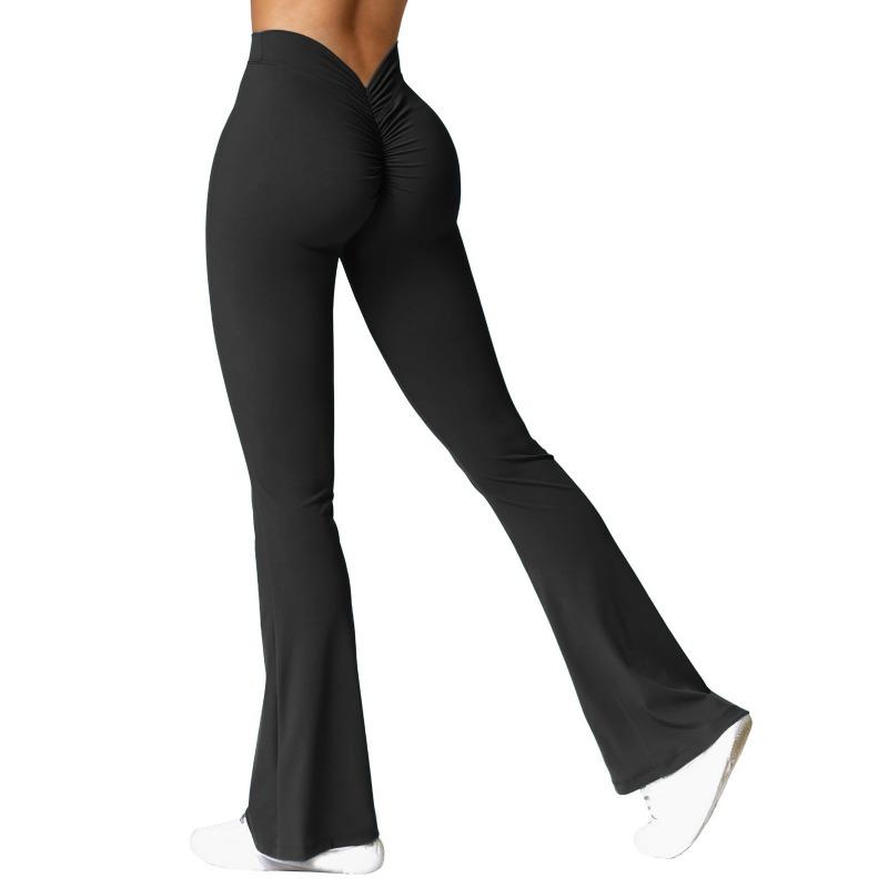 Fashion Micro Horn Leggings Women V-back