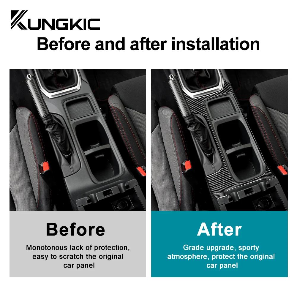 For Subaru WRX/WRX STI 2025 2025 2025 Real Carbon Fiber Sticker Car Center Centrol Gear Panel Interior Trim RHD LHD Accessories