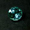 Natural Bluish Green Grandidierite Loose Gemstone 10.10 ct Round Cut for Jewelry Making and Crafts