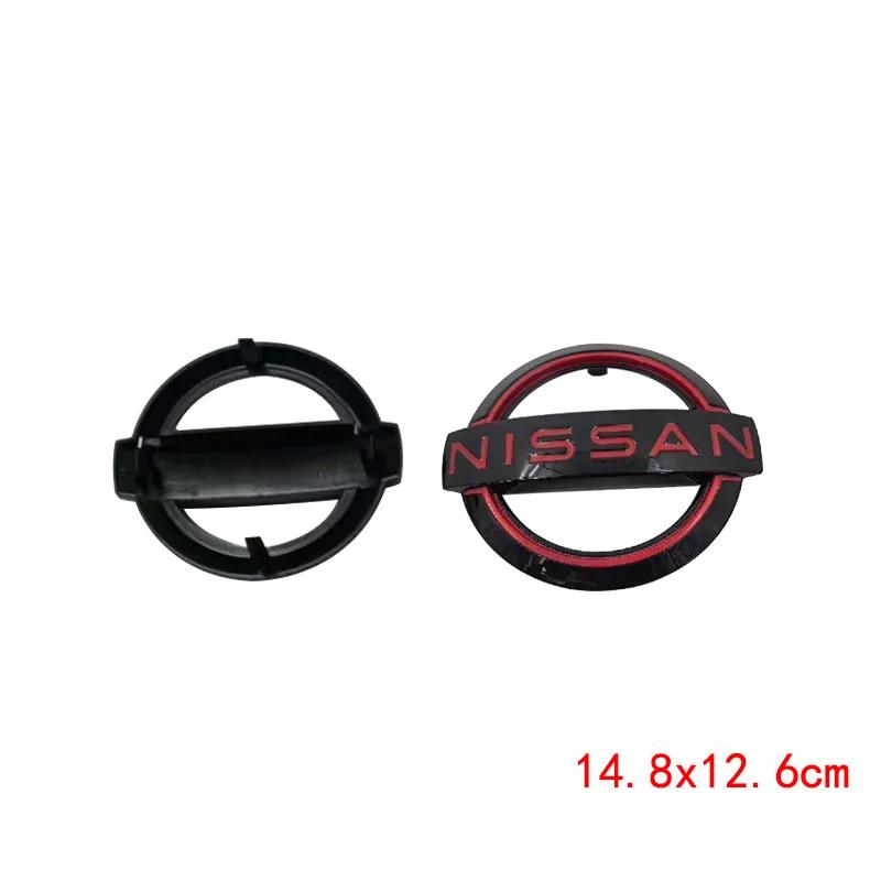 New Emblem for Nissan Logo Car Front Bonnet Rear Tail Trunk Sticker Qashaqai Teana Qashqai X-Trail T32 Juke Murano Juke