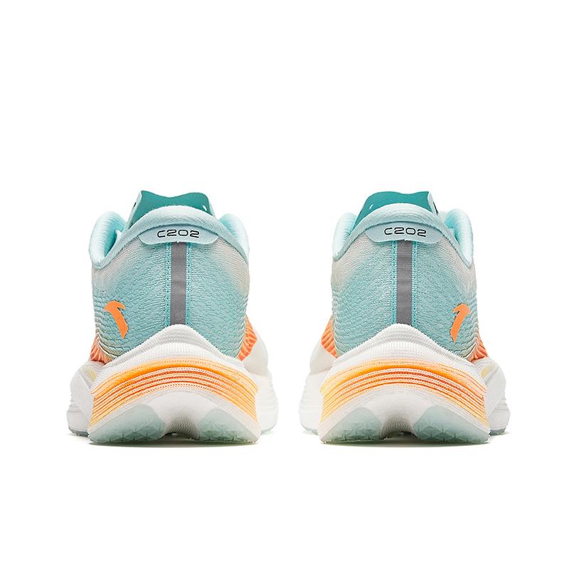 New Anta Cushioning Anti Slip And Wear Resistant Rebound Low Top Running Shoes Men's White Blue 112455564-1