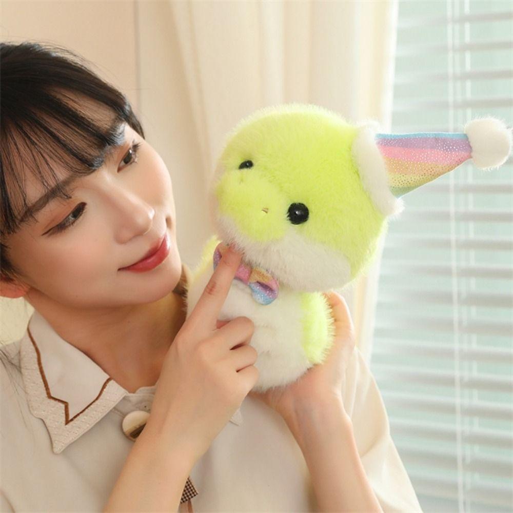 Birthday Hat Birthday Snake Year Mascot Toy Blessing Lucky Snake Plush Doll  Home Decor