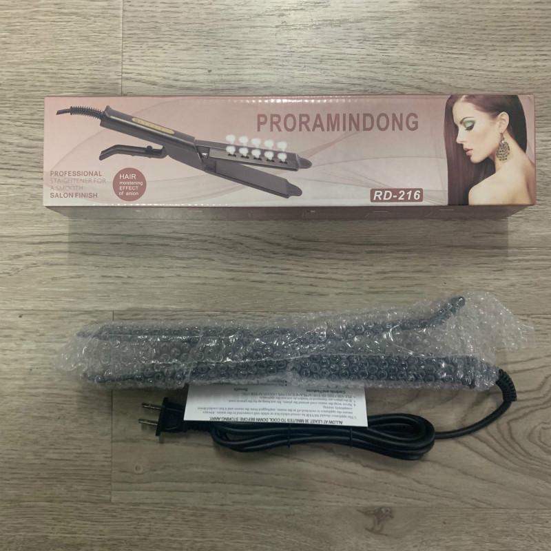 Adjustable Temperature Straightener: Damage-Free Hairstyling Tool for Bangs and Hair.
