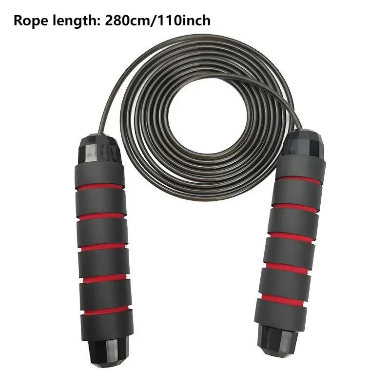 Jump Rope Professional Tangle Free Rapid Speed Jumping Rope Foam Handle Izable Fit Steel Skipping Rope Gym Fitness Slim Body