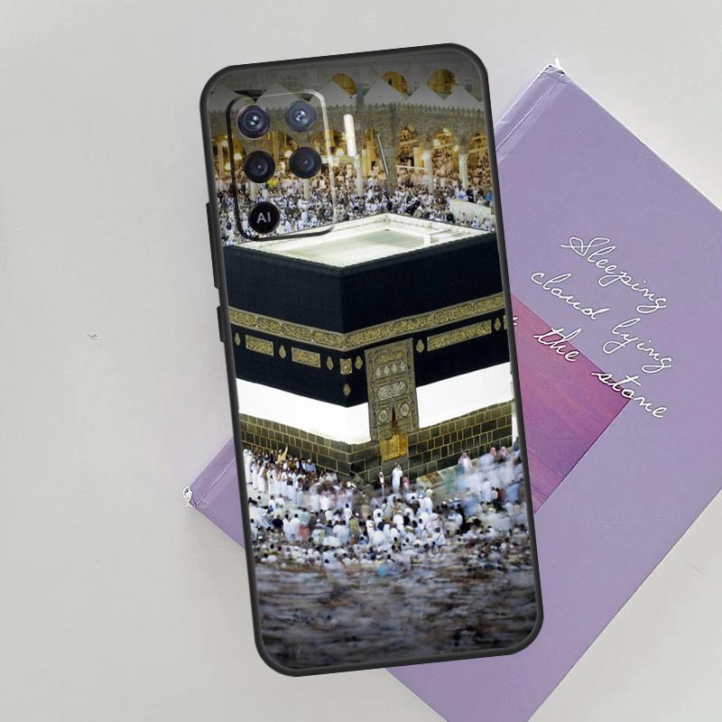 Holy Mosque Makkah Phone Case For Oppo A54 A74 A94 A15 A16 A17 A52 A72 A76 A96 A57 A58 A78 A98 A53S Cover Case